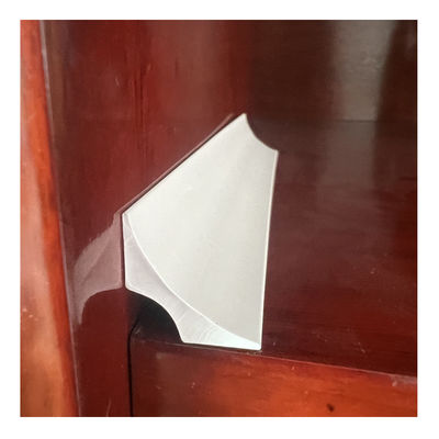 Customize Length PVC Cove Former Wedge Fillet in White Color 15x15mm 20x20mm 38x38mm