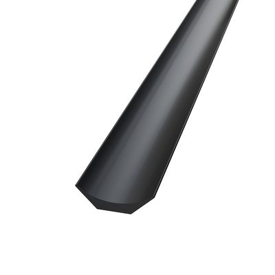 Customize Length PVC Cove Former Wedge Fillet in White Color 15x15mm 20x20mm 38x38mm