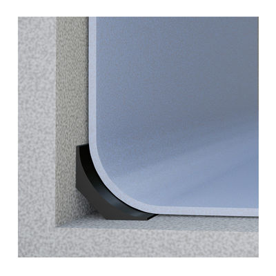 Customize Length PVC Cove Former Wedge Fillet in White Color 15x15mm 20x20mm 38x38mm