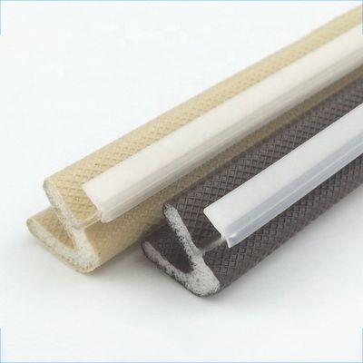 PU PE PP Skeleton Door Seal Strip for Wood Door Frame Functioning as Sound Insulation