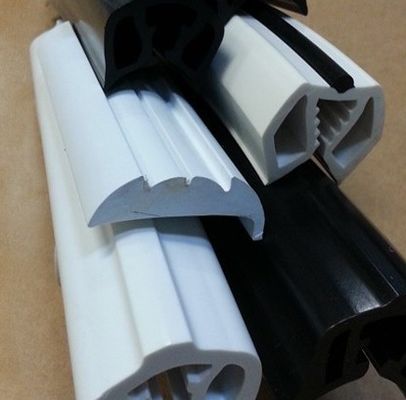 Rubbing Strake Rubrails for White Rubber Insert Dock Edging and P Type Dock Bumpers