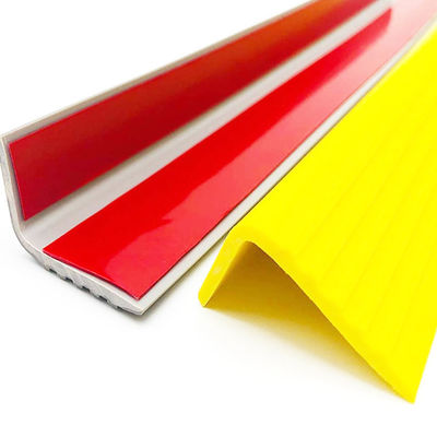 Stair Step Edge Bag Corner Anti-slip Strip in Soft Flexible PVC for Many Popular Sizes