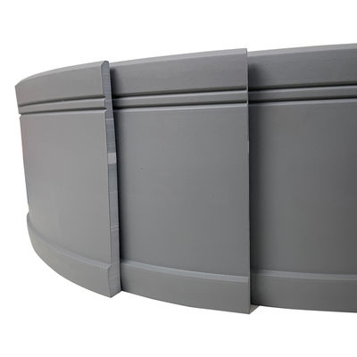 Vinyl PVC Skirting Board Flooring Rubber Baseboard with 5-7 Days Sample Delivery