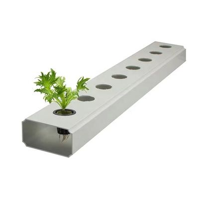 100x50mm PVC Channel for Hydroponics Growing System Cutting Service Customizable