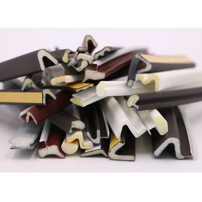 Wooden Door Seal V Type Dust Proof Weather Strip with Extrusion Processing