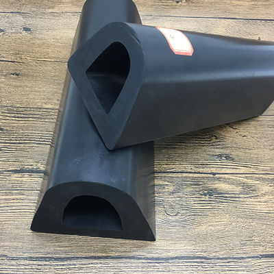 Customers' Requirements D Type Marine Boat Rubber Fender for Dock and Ship Bumper