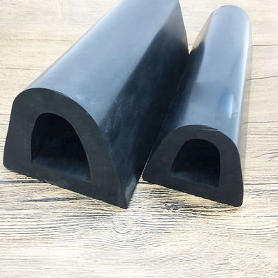 Customers' Requirements D Type Marine Boat Rubber Fender for Dock and Ship Bumper