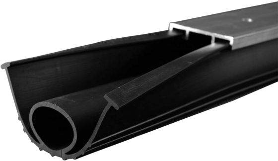 Universal Garage Door Seal Strip Dustproof Insulation Function Black or Custom Colors