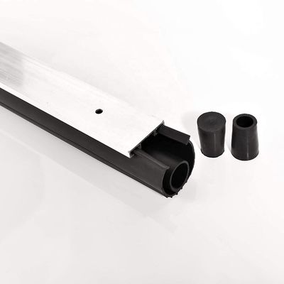 Universal Garage Door Seal Strip Dustproof Insulation Function Black or Custom Colors