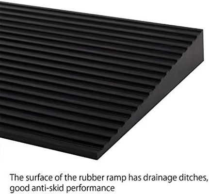 5-7 Days Fast Shipping Versatile Rubber Ramp for Thresholds Doorways and Bathrooms