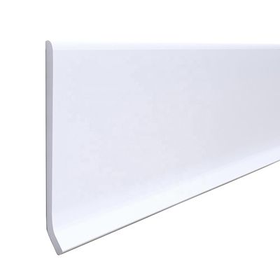 Accessory 4" Flexible Baseboard Molding Trim PVC Skirting Vinyl Rubber Wall Base Cove Base