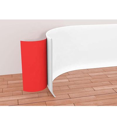 Accessory 4" Flexible Baseboard Molding Trim PVC Skirting Vinyl Rubber Wall Base Cove Base