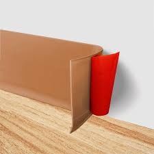 Peel-Stick Baseboard Molding Trim in White Height 2'' to 6'' for Simple Installation