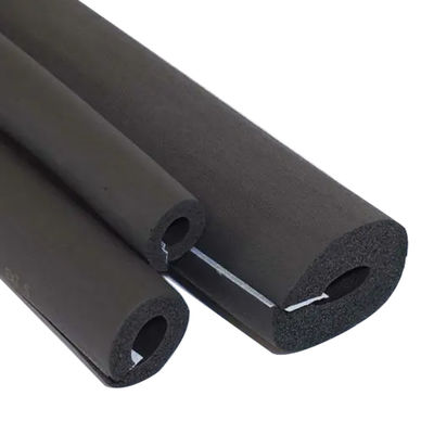 Rubber Pipe Insulation Lagging Foam 2M Self Sealing 15mm 22mm 35mm 42mm Customized