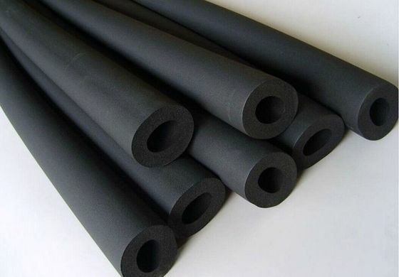 Rubber Pipe Insulation Lagging Foam 2M Self Sealing 15mm 22mm 35mm 42mm Customized