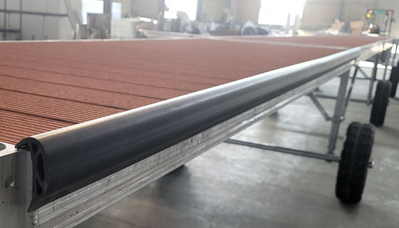 Marine Dock Bumper P Type Dock Bumpers Rubrails for Eco-friendly Dock Protection