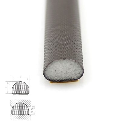 Kerf Weather Strip for Wooden Doors -40-280C PU Foam Window Seals Extruded Production