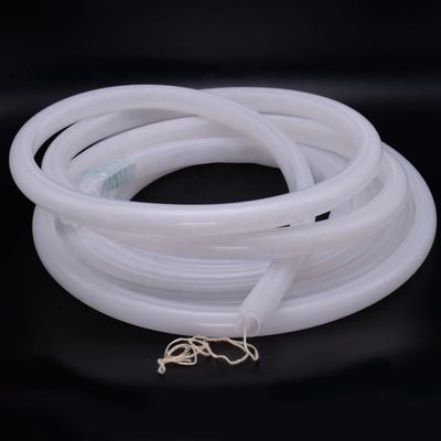 White Curved Flexible Waterproof Silicone Diffuser LED Neon Light Guide Tube Strip