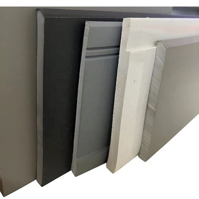 Commercial Rubber Baseboards Molding Trim for Customer's Request and Scratch Resistant