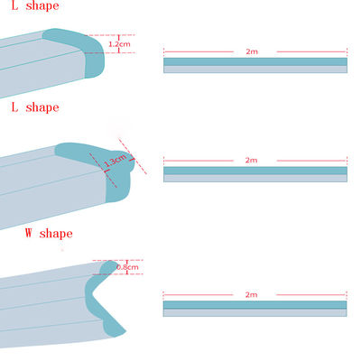 Furniture Corner Guards Durable Soft NBR Foam Rubber Edge Protective Corner Protector