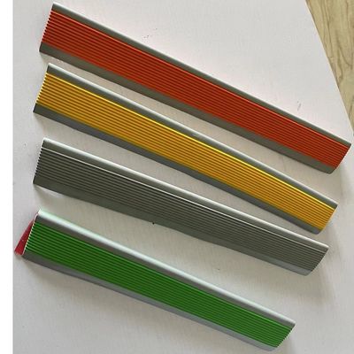 Fireproof Anti Slip Vinyl Adhesive Stair Nosing Tread with Waterproof Rubber Trim