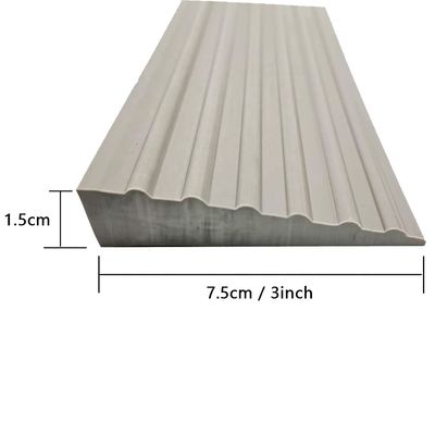 Outdoor Doorway Threshold Ramps Non-Slip Solid Rubber Portable Sill Scooter Ramp