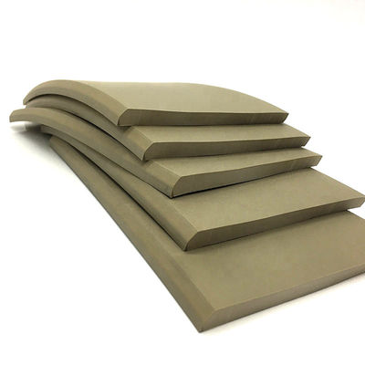 Commercial PVC Feather Edge Skirting Rubber Baseboards Molding with Easy Installation