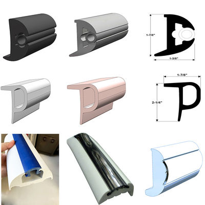 Marine Dock Bumper Protector P Type Dock Bumpers and Rubrails for Customer's Request