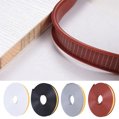 Black U-Shape Edge Banding Self Adhesive Edge Protector for Furniture 12mm