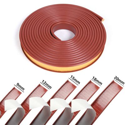 Black U-Shape Edge Banding Self Adhesive Edge Protector for Furniture 12mm
