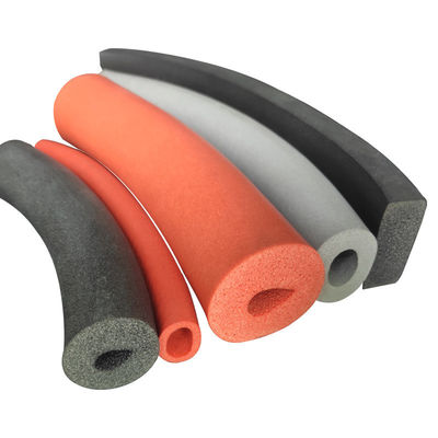NBR Silicone EPDM Foam Tube in White Color and Density 0.6-0.9 g/cc for Industrial