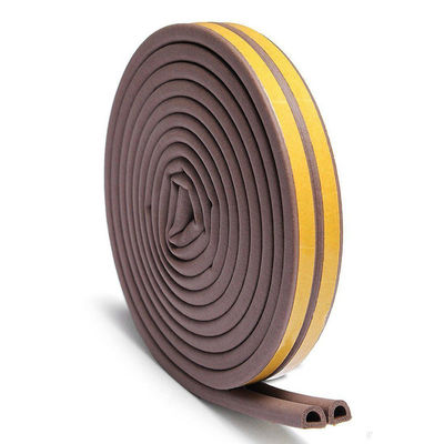 Door Seal D-Type Strip Weather Stripping for Self Adhesive Foam Doors and Windows