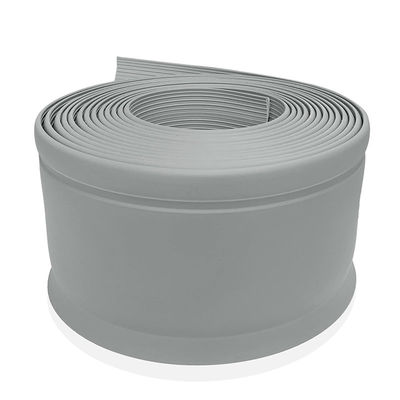 Commercial PVC Skirting Board Rubber Baseboards Molding for Customer's Request