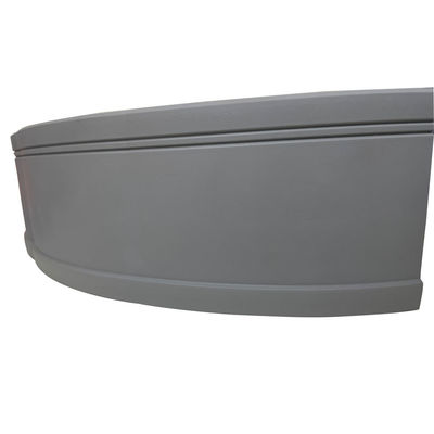 EPDM Rubber Baseboard PVC Skirting Trim Molding Scratch Resistant and Easy to Install