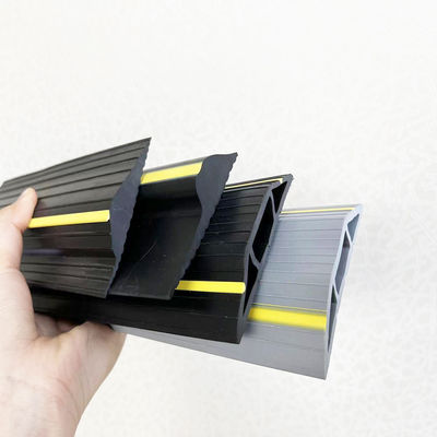 Garage Ground Seal Rubber Weatherstrip for Width Range 50-220mm and 55-65 Shore A Hardness
