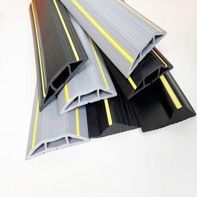 Garage Ground Seal Rubber Weatherstrip for Width Range 50-220mm and 55-65 Shore A Hardness