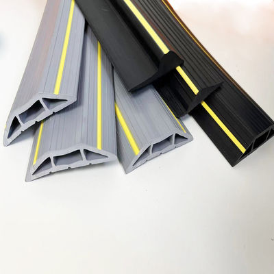 Garage Ground Seal Rubber Weatherstrip for Width Range 50-220mm and 55-65 Shore A Hardness