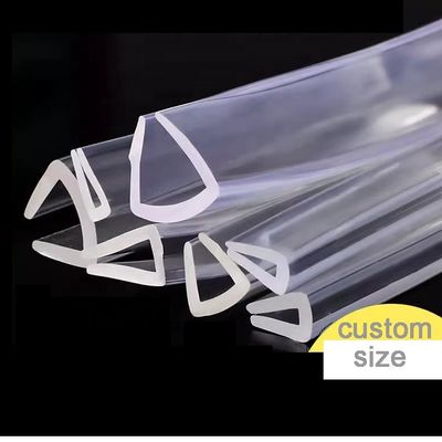 Transparent Car Door Edge Clear U Shape Glass Edge Trim Protector for Welding Service