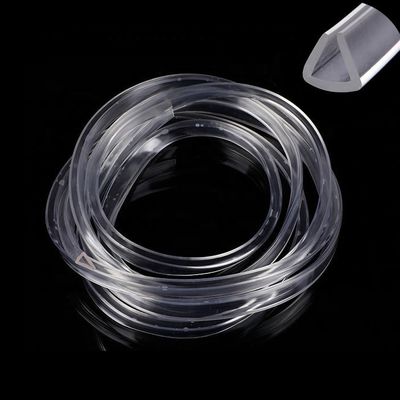 Transparent Car Door Edge Clear U Shape Glass Edge Trim Protector for Welding Service