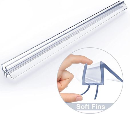 Plastic Modling Type Extruding Shower Door Strip Seals Bathroom Screen PVC Seal Strip