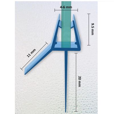 Plastic Modling Type Extruding Shower Door Strip Seals Bathroom Screen PVC Seal Strip