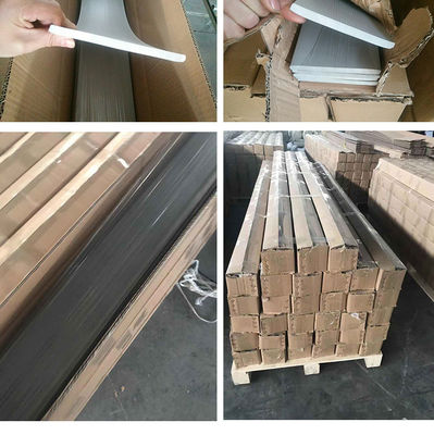 Glossy 4"x1/8" Vinyl Wall Cove Baseboard PVC Skirting Board Rubber Wall Base with Toe Thickness 2mm