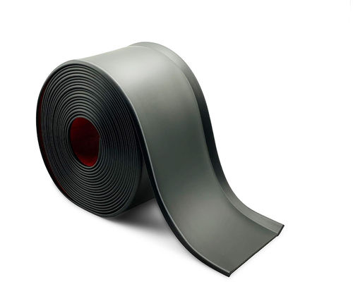 Non-slip and Wear-resistant 4" Width Rubber Vinyl PVC Baseboard for Flooring Cove