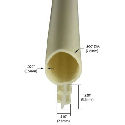 Cutting Service Slot PVC TPE Silicone Rubber Wood Door or Window Bulb Weatherseal Manufacture