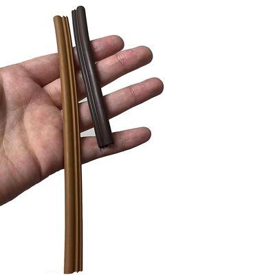 Cutting Service Slot PVC TPE Silicone Rubber Wood Door or Window Bulb Weatherseal Manufacture