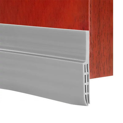 Black Door Draft Stopper Under Door Sweep Weather Stripping Sample 5-7days