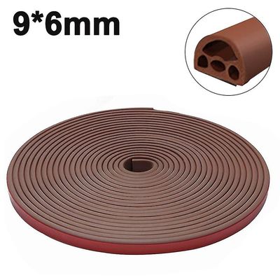 Customized Silicone Rubber Multi-hole Design Weather Strip for Door Sealing Solutions