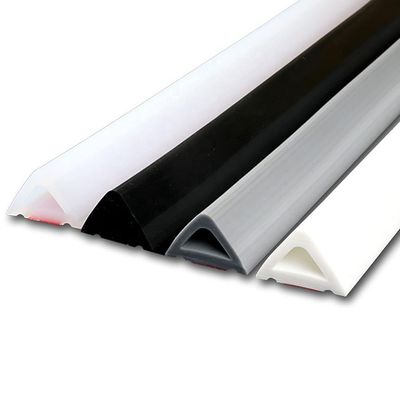 Silicone Water Retaining Strip Collapsible Threshold for Shower Room and Bathroom