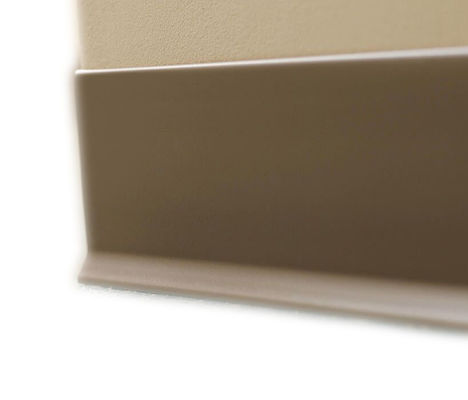 Moulding 6" 1/8" Co-extruded Process Resists Scuffs Scratches Adhesive Back Wall Base