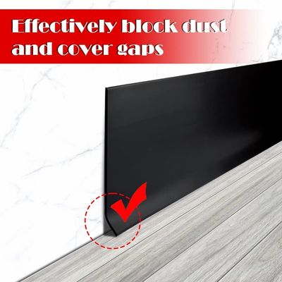 2'' to 6'' Terrazzo Flexible Baseboard Molding Trim Self-Adhesive Vinyl Wall Base